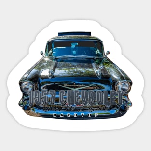 1957 Chevrolet Bel Air 2 Door Hardtop Sticker